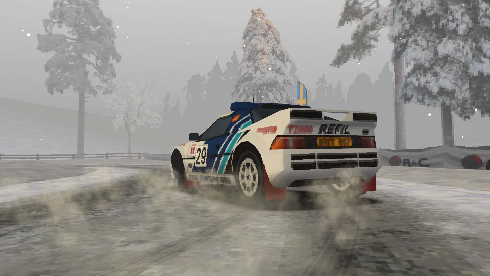 旧日飞车 Old School Rally 中文版全息投影